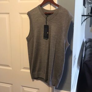 Hart Schaffer and Marx wool sweater vest